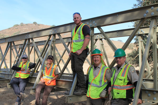 CV Bridge in place - open space technicians-1