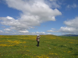 Coyote Ridge OSP - Wildflower Hikers - Cait Hutnik - Apr-9-2005 - 30