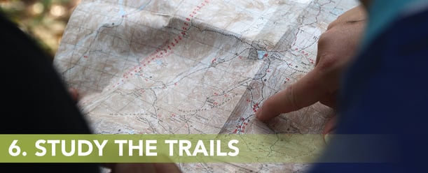 6. Study the trails