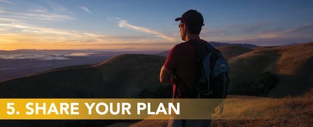 5. Share your plan