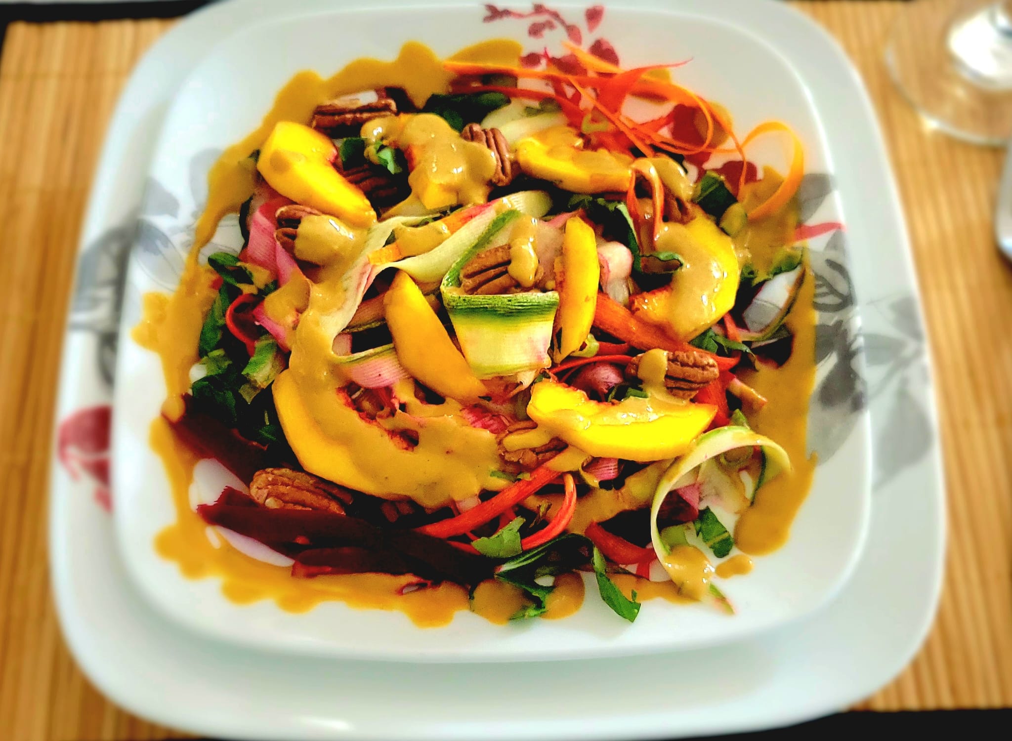 Sweet and Sour Beet and Zucchini Salad